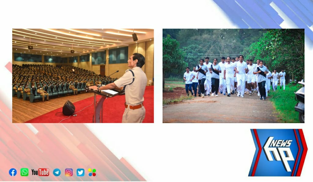 ഡി.ജി.പി ഓടിക്കയറിയത് ഇരുപത് റൗണ്ട്; അത്ഭുതത്തോടെ പോലീസ് ട്രെയിനിങ്