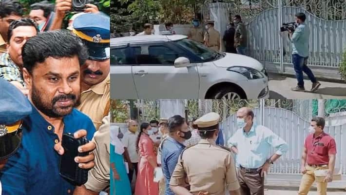 നടിയെ ആക്രമിച്ച കേസ് : ദിലീപിന്റെ വീട്ടിൽ റെയ്ഡ്