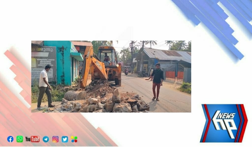 അഞ്ചുതെങ്ങിൽ ഗതാഗത നിരോധനം