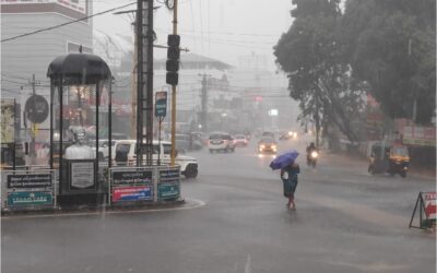 പെരുമഴ; എറണാകുളം, ഇടുക്കി, തൃശൂർ ജില്ലകളിൽ റെഡ് അലർട്ട്; ഇടിമിന്നലിനും കാറ്റിനും സാധ്യത