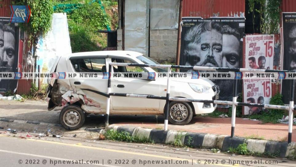 കിളിമാനൂർ ജില്ലാ പഞ്ചായത്ത് അംഗത്തിന് വാഹനാപകടത്തിൽ പരിക്ക്