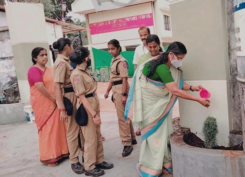 ഗേൾസ് ഹയർ സെക്കന്ററി സ്കൂളിൽ പരിസ്ഥിതി ദിനം ആഘോഷിച്ചു
