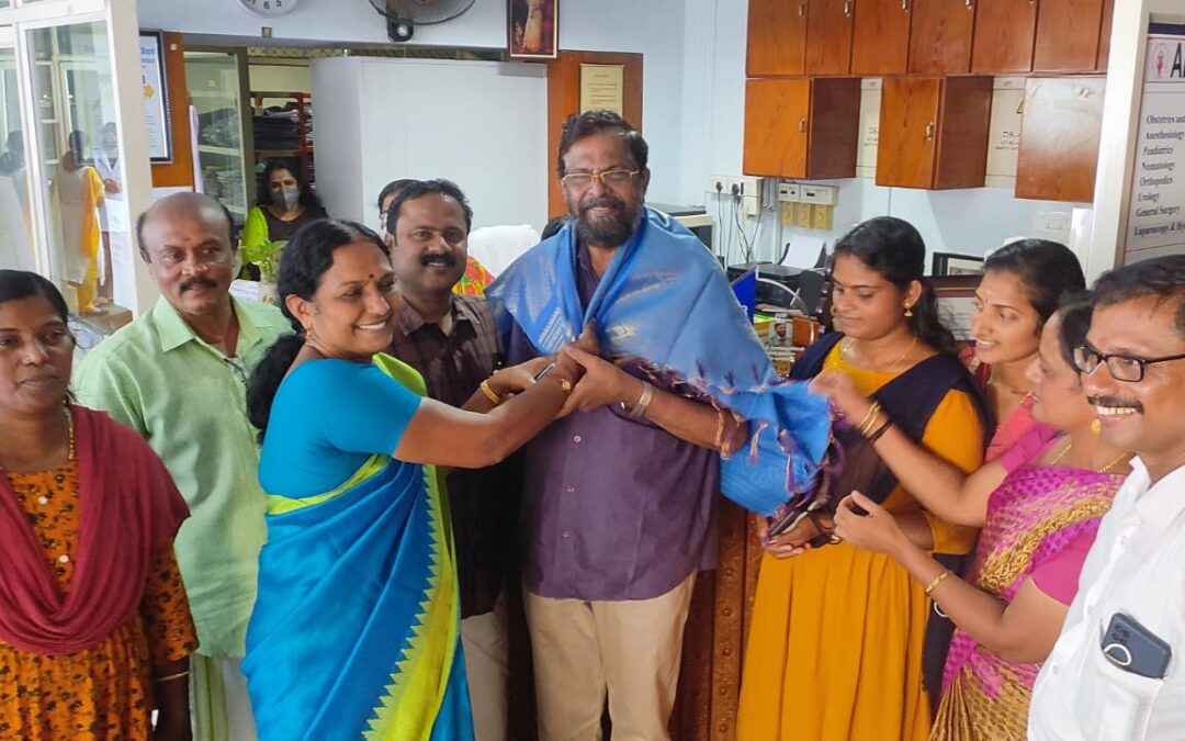 ഡോക്ടർമാരെ ആദരിച്ചു ബി.ജെ.പി