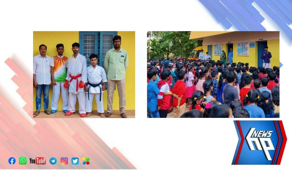 പെരുംകുളം എഎംഎൽപിഎസിൽ കരാട്ടെ പരിശീലനം ആരംഭിച്ചു
