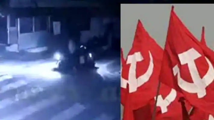 എ.കെ.ജി. സെന്ററിനുനേരെ സ്‌ഫോടകവസ്തു എറിഞ്ഞു