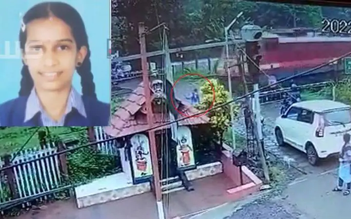 അമ്മയുടെ കാറിൽ നിന്നിറങ്ങി; വിദ്യാര്‍ഥിനി പാളം മുറിച്ചുകടക്കവേ ട്രെയിന്‍തട്ടി മരിച്ചു