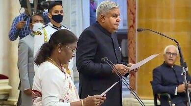 ഉപരാഷ്ട്രപതിയായി ജഗദീപ് ധൻകർ അധികാരമേറ്റു