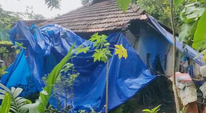 തൃശൂരിൽ മിന്നൽ ചുഴലി; വ്യാപക നാശം