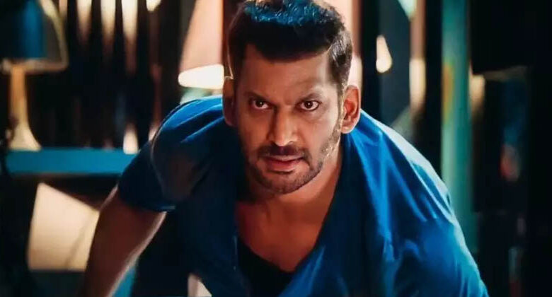 നടൻ വിശാലിന് ഷൂട്ടിങ്ങിനിടെ വീണ്ടും പരിക്ക്