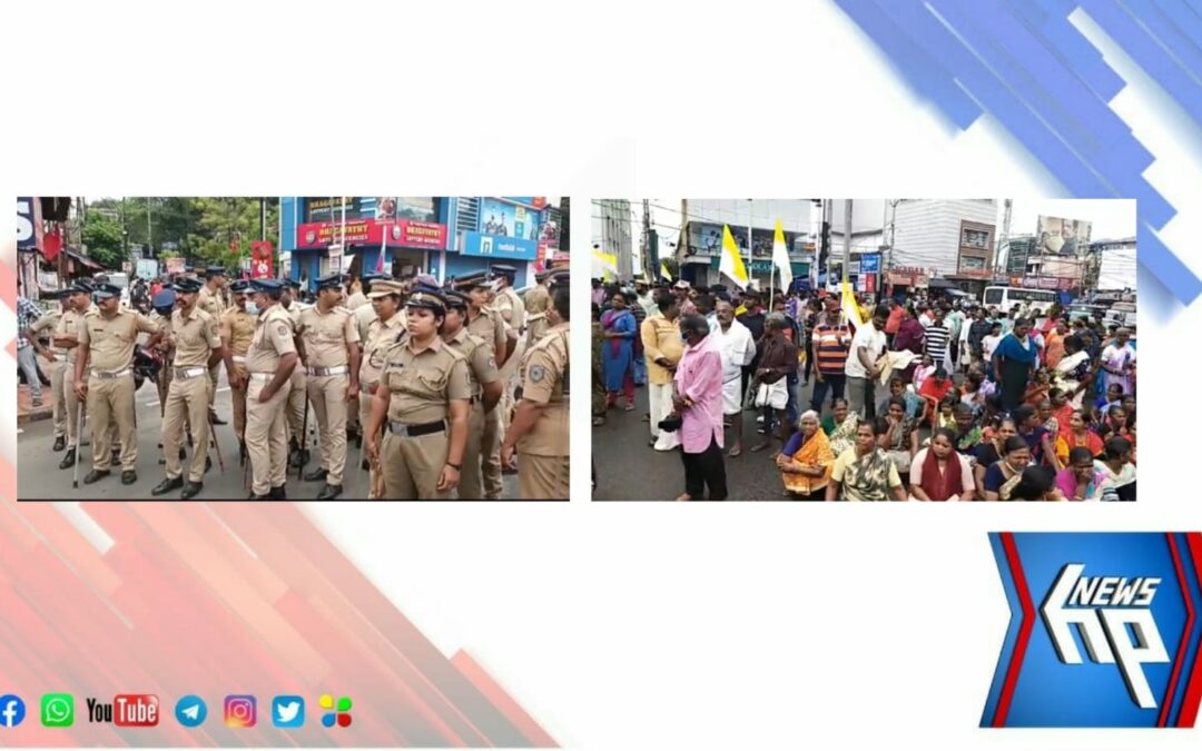 ആറ്റിങ്ങലിൽ റോഡ് ഉപരോധം തുടങ്ങി