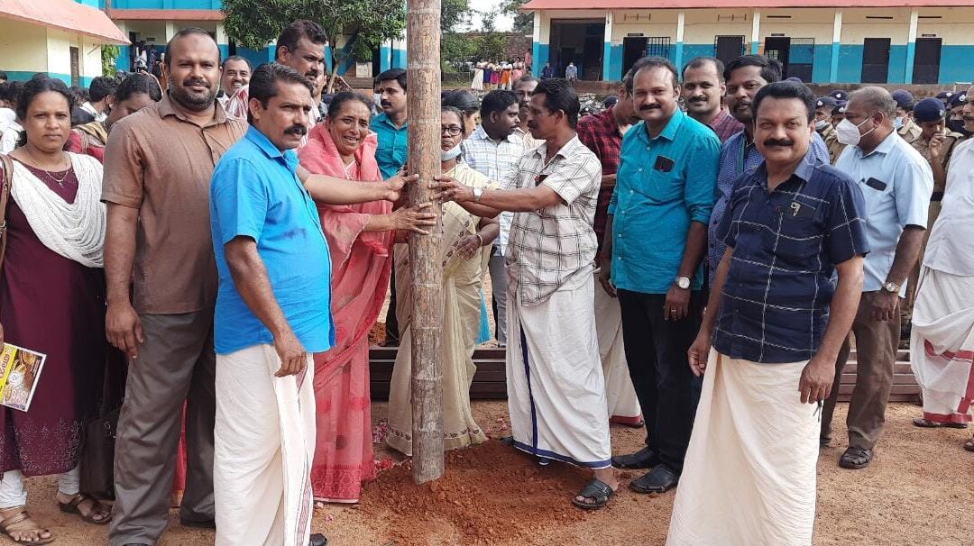 കിളിമാനൂർ ഉപജില്ലാ കലോത്സവത്തിന്റെ പന്തൽ കാൽനാട്ടുകർമ്മം നടന്നു