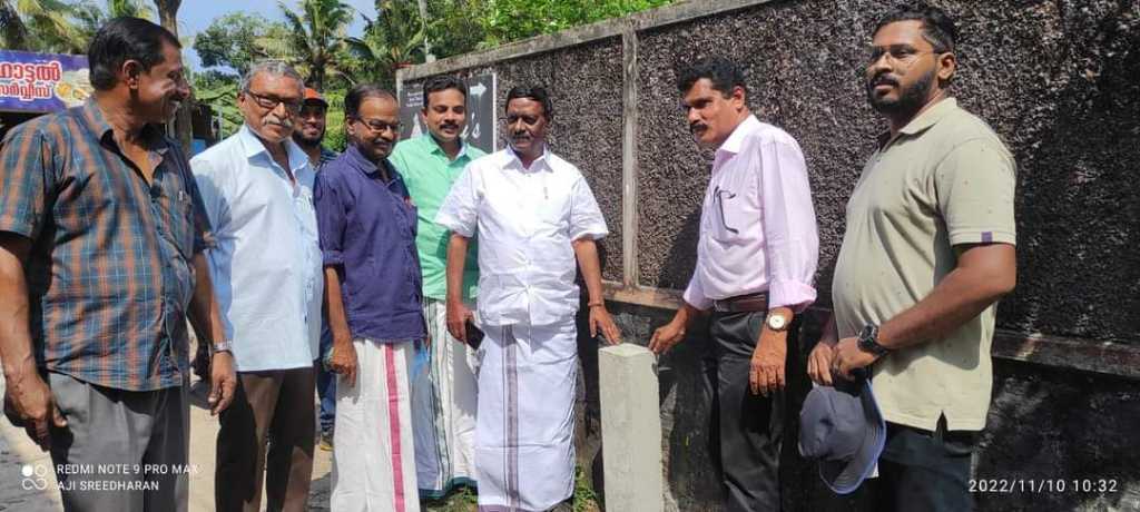 വലിയകട – ശാര്‍ക്കര റോഡ് വീതിക്കൂട്ടല്‍; ഭൂമിയേറ്റെടുക്കല്‍ നടപടികള്‍ ആരംഭിച്ചു