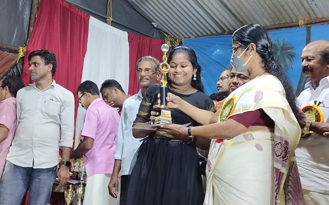 ഹാട്രിക്കുമായി ആറ്റിങ്ങൽ ഗേൾസിലെ എട്ടാം ക്ലാസ്സ്‌ വിദ്യാർഥിനി