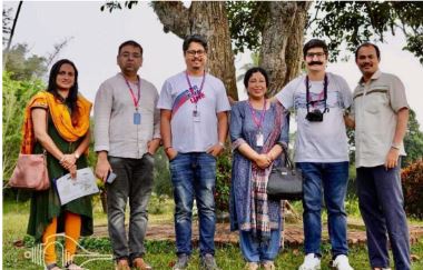 ഐ എഫ് എഫ് കെ അതിഥികൾ ചിത്രാഞ്ജലി സ്റ്റുഡിയോ സന്ദർശിച്ചു