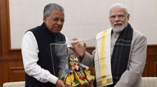 പ്രധാനമന്ത്രിയുമായി കൂടിക്കാഴ്ച നടത്തി മുഖ്യമന്ത്രി