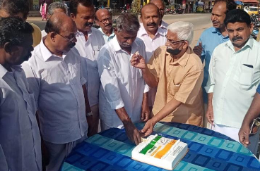 ഇന്ത്യന്‍ നാഷണല്‍ കോണ്‍ഗ്രസ്സിന്റെ 138-ാം ജന്മദിനാഘോഷം സംഘടിപ്പിച്ചു