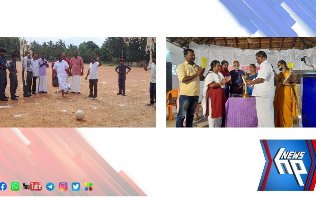 ലഹരിക്കെതിരെ ഗോളടിച്ച് വി.ശശി എം.എല്‍.എ; ശ്രദ്ധേയമായി കഠിനംകുളം പഞ്ചായത്ത്ആരോഗ്യമേള