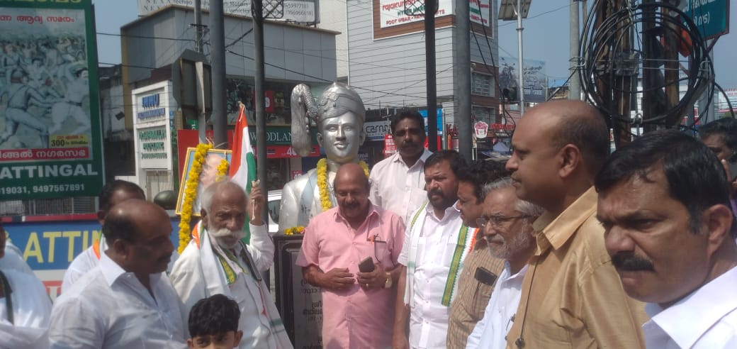 സ്വാതന്ത്യ സ്മൃതി യാത്രയ്ക്ക് ആറ്റിങ്ങലിൽ സ്വീകരണമൊരുക്കി