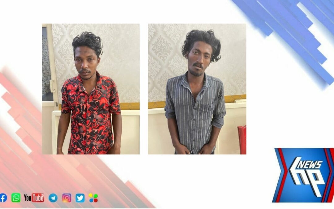 മൊബൈൽ ഷോപ്പ് കുത്തിത്തുറന്ന് മോഷണം; വർക്കലയിൽ മോഷ്ടാക്കൾ അറസ്റ്റിൽ