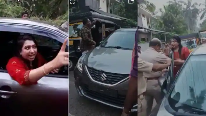 മദ്യലഹരിയിൽ യുവതിയുടെ കാറോട്ടം; സ്കൂട്ടർ യാത്രികരായ ദമ്പതികൾക്ക് പരിക്ക്