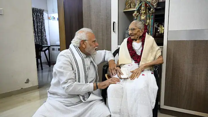 പ്രധാനമന്ത്രി നരേന്ദ്ര മോദിയുടെ മാതാവ് ഹീരാബെൻ മോദി അന്തരിച്ചു