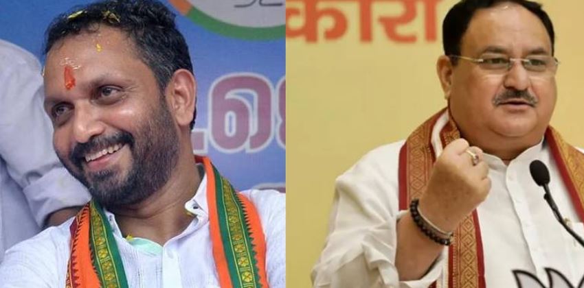 ബിജെപി ദേശീയ അധ്യക്ഷനായി ജെ പി നദ്ദയും, സംസ്ഥാന അധ്യക്ഷനായി കെ സുരേന്ദ്രനും തുടരും