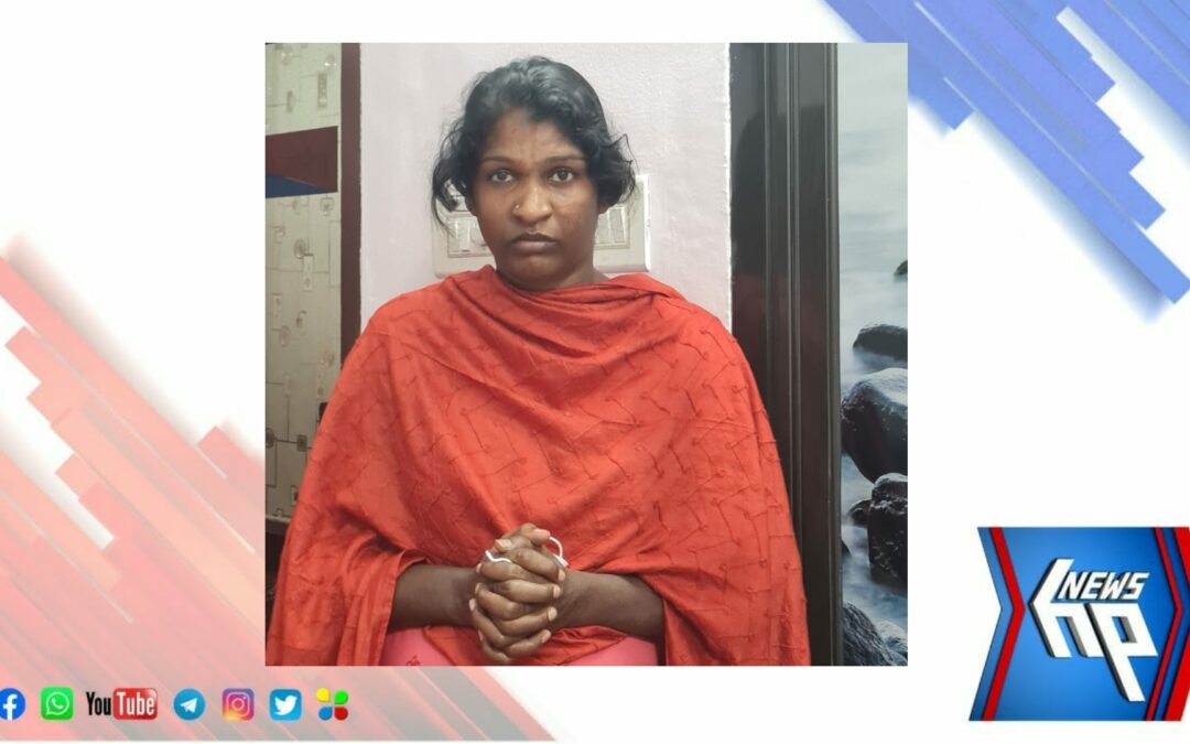 പ്രൈവറ്റ് ബസിനുള്ളിൽ യുവതിയുടെ സ്വർണ്ണ മാല പൊട്ടിച്ച തമിഴ് നാടോടി സ്ത്രീ അറസ്റ്റിൽ