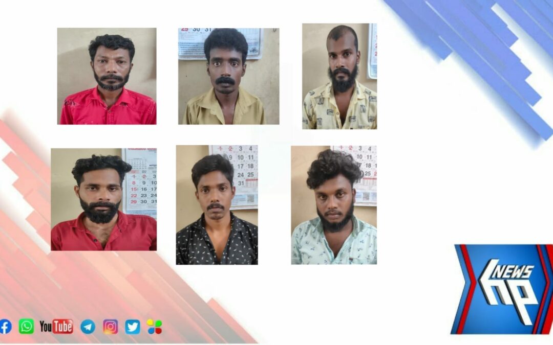 യുവതിയെ കാറ് ഇടിച്ചു കൊല്ലാൻ ശ്രമിച്ച കേസിലെ പ്രതിയ്ക്ക് നേരെ  ആക്രമണം; ആറംഗ സംഘം അറസ്റ്റിൽ