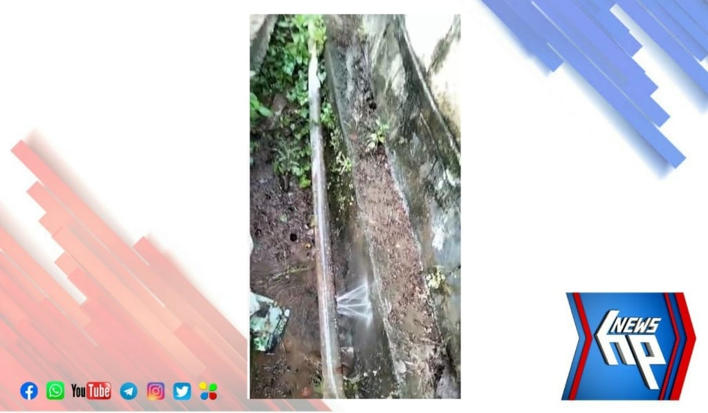 പൈപ്പ് ലൈൻ പൊട്ടി കുടിവെള്ളം പാഴാകുന്നതായി പരാതി