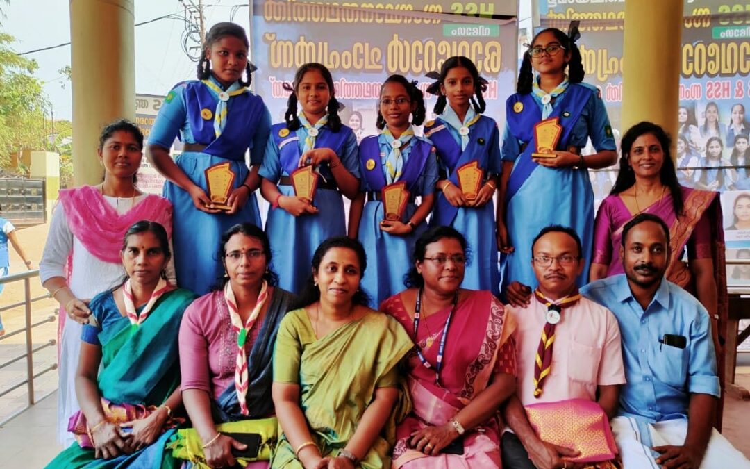 രാജസ്ഥാൻ ജാമ്പൂരിയിൽ നിന്നെത്തിയ മിന്നും നക്ഷത്രങ്ങളെ ആദരിച്ചു