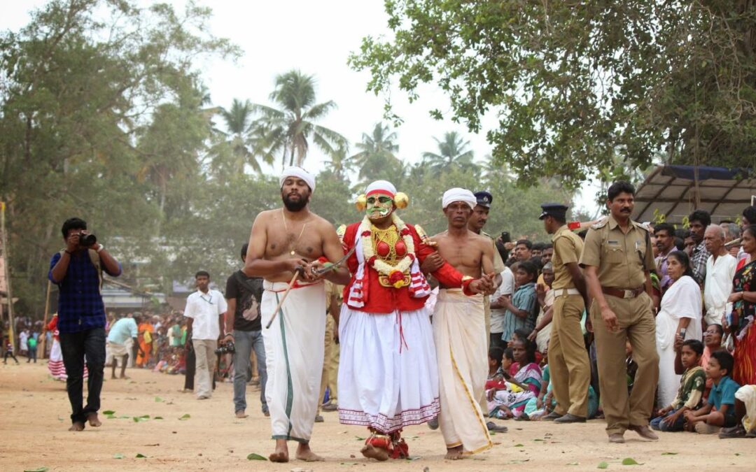 ചരിത്ര പ്രസിദ്ധമായ ശാർക്കര കാളിയൂട്ടിന്റെ ലൈവിന്  തുടക്കമായി