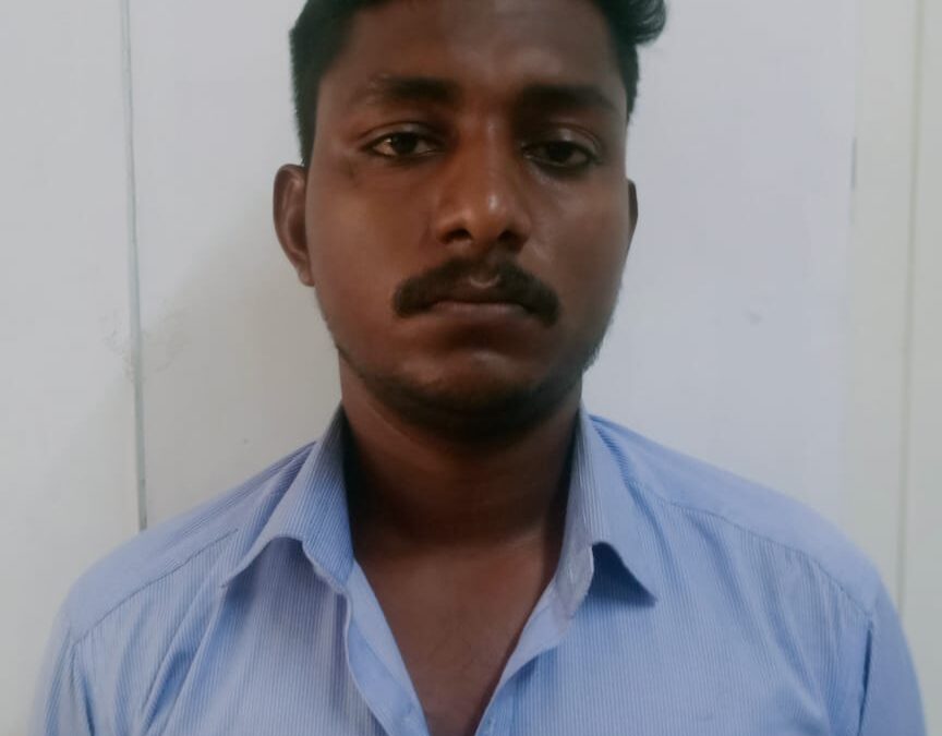 സ്കൂട്ടർ യാത്രക്കാരിയെ തടഞ്ഞ് നിറുത്തി ശാരീരികമായി ഉപദ്രവിച്ച  കേസിലെ പ്രതിഅറസ്റ്റിൽ