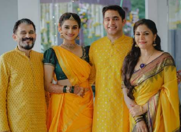 ആശ ശരത്തിന്‍റെ മകള്‍ ഉത്തര ശരത്ത് വിവാഹിതയായി