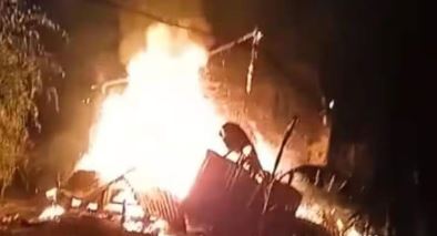 വര്‍ക്കലയില്‍ മദ്യലഹരിയില്‍ യുവാവ് വീടിന് തീവച്ചു