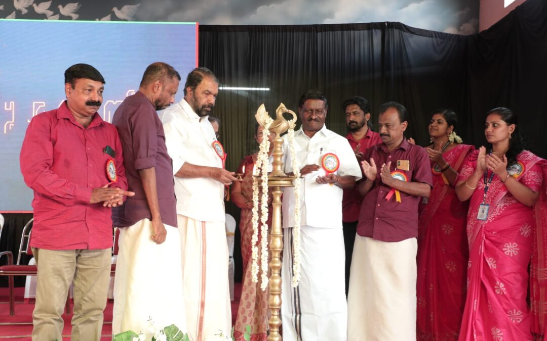 വെയിലൂർ ജി എച്ച് എസിലെ പുതിയ കെട്ടിടം മന്ത്രി ഉദ്ഘാടനം ചെയ്തു