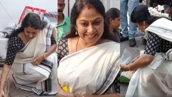 ഇത്തവണയും പതിവ് തെറ്റിയില്ല, ആറ്റുകാലമ്മയ്ക്ക് പൊങ്കാലയിടാൻ എത്തി ചിപ്പി