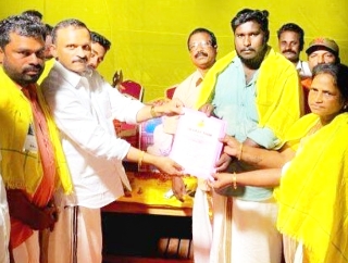 എസ്.എൻ.ഡി.പി യോഗം കിഴക്കേ അയിലംശാഖ ഉദ്ഘാടനം നടന്നു