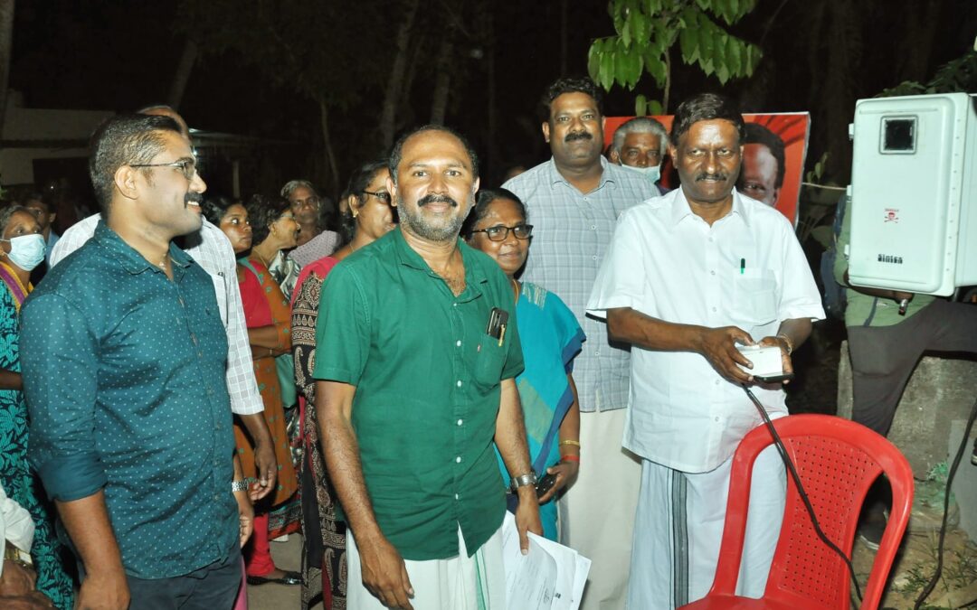 മിനി മാസ്റ്റ് ലൈറ്റ് ഉദ്ഘാടനം ചെയ്തു