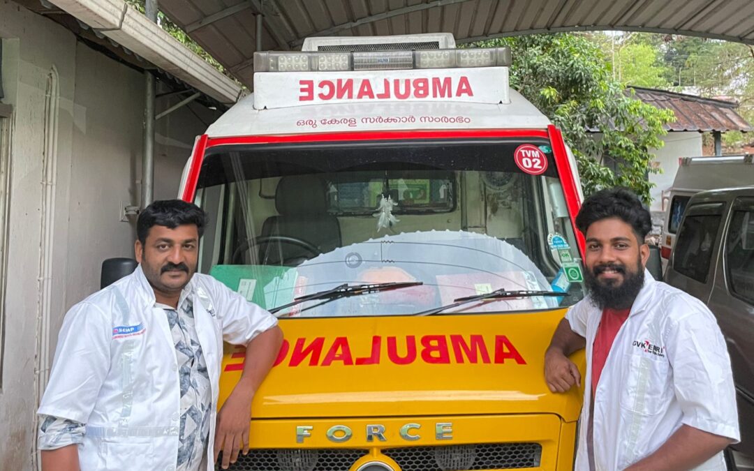 ആശുപത്രിയിലേക്കുള്ള യാത്രാമധ്യേ കനിവ് 108 ആംബുലൻസിനുള്ളിൽ യുവതിക്ക് സുഖ പ്രസവം