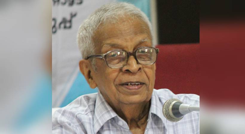 ബാലസാഹിത്യകാരന്‍ കെ വി രാമനാഥന്‍ അന്തരിച്ചു