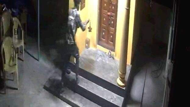 ക്ഷേത്രത്തില്‍ നിന്ന് വിളക്കുകള്‍ മോഷ്ടിച്ച പ്രതി അറസ്റ്റില്‍