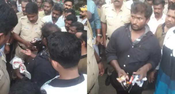 കുട്ടികളെ തട്ടിക്കൊണ്ടുപോകാൻ ശ്രമിച്ച ഇതര സംസ്ഥനക്കാരനെ നാട്ടുകാർ ഓടിച്ചിട്ട് പിടികൂടി പൊലീസിന് കൈമാറി
