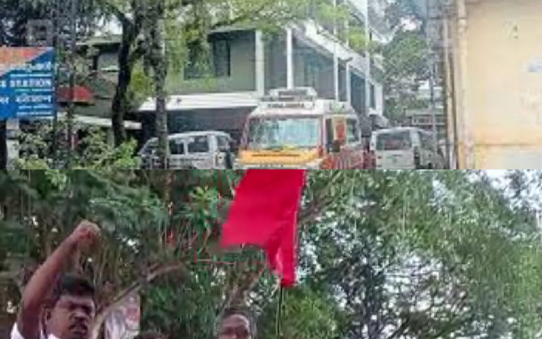 യു.ഡി.എഫ് ആഹ്‌ളാദ പ്രകടനത്തിൽ ആറ്റിങ്ങൽ സി.ഐ.യുടെ ആക്രോശം
