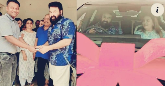 പിറന്നാൾ ദിനത്തിൽ മോഹൻലാലിന് സമ്മാനമായി കിയ ഇവി6