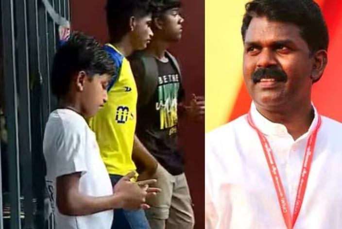 കേരള ബ്ലാസ്‌റ്റേഴ്‌സിന്റെ സെലക്ഷന്‍ ട്രയല്‍സ് തടഞ്ഞ് പിവി ശ്രീനിജിൻ എംഎല്‍എ; സ്‌കൂളിന്റെ ഗേറ്റ് പൂട്ടി