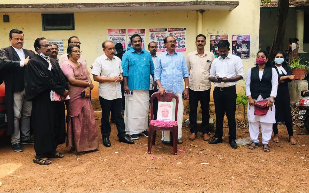 അഡ്വക്കേറ്റ് സിപി സുധാകരപ്രസാദിന്റെ ഒന്നാം ചരമ വാർഷികം ആചരിച്ച്  എ ഐ എൽ യു