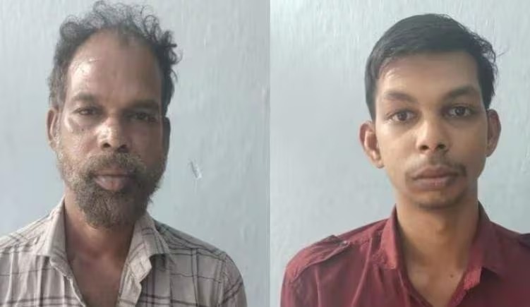 11, 7 വയസുള്ള പെൺകുട്ടികളെ പീഡിപ്പിച്ചു; അച്ഛനും മകനും പോക്സോ കേസിൽ അറസ്റ്റിൽ