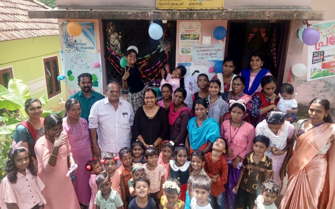 മങ്കാട്ടൂമൂല അങ്കണവാടിയുടെ പ്രവേശനോത്സവം നടന്നു
