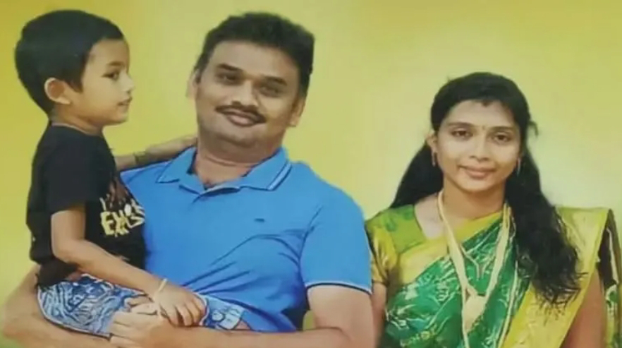 ദമ്പതികളെയും ഏഴു വയസ്സുകാരൻ മകനെയും വീട്ടിനുള്ളിൽ ജീവനൊടുക്കിയ നിലയിൽ കണ്ടെത്തി