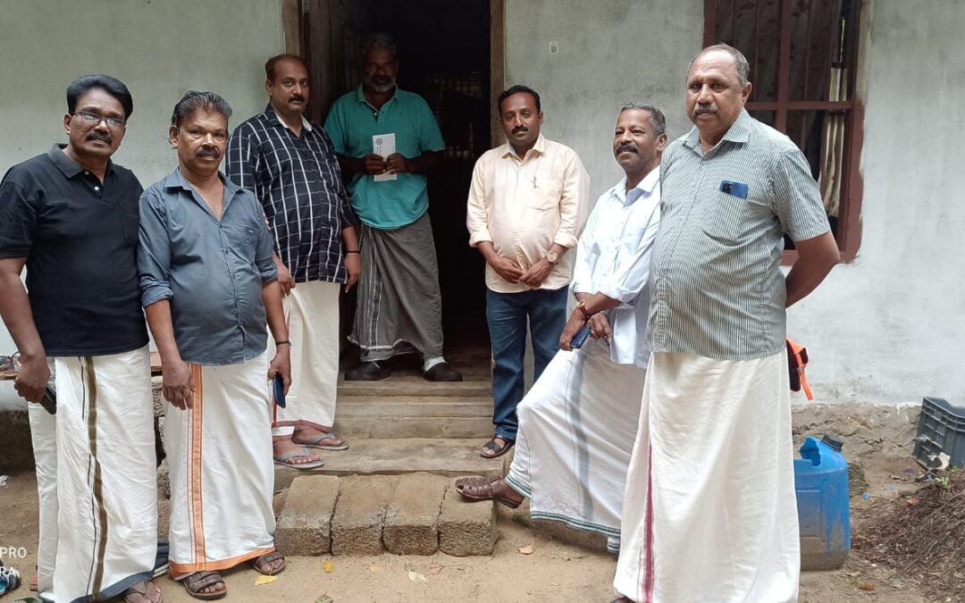 കായിക്കരയിൽ നന്മ പ്രവാസി കൂട്ടായ്മയുടെ നേതൃത്വത്തിൽ ചികിത്സാ ധനസഹായം നൽകി
